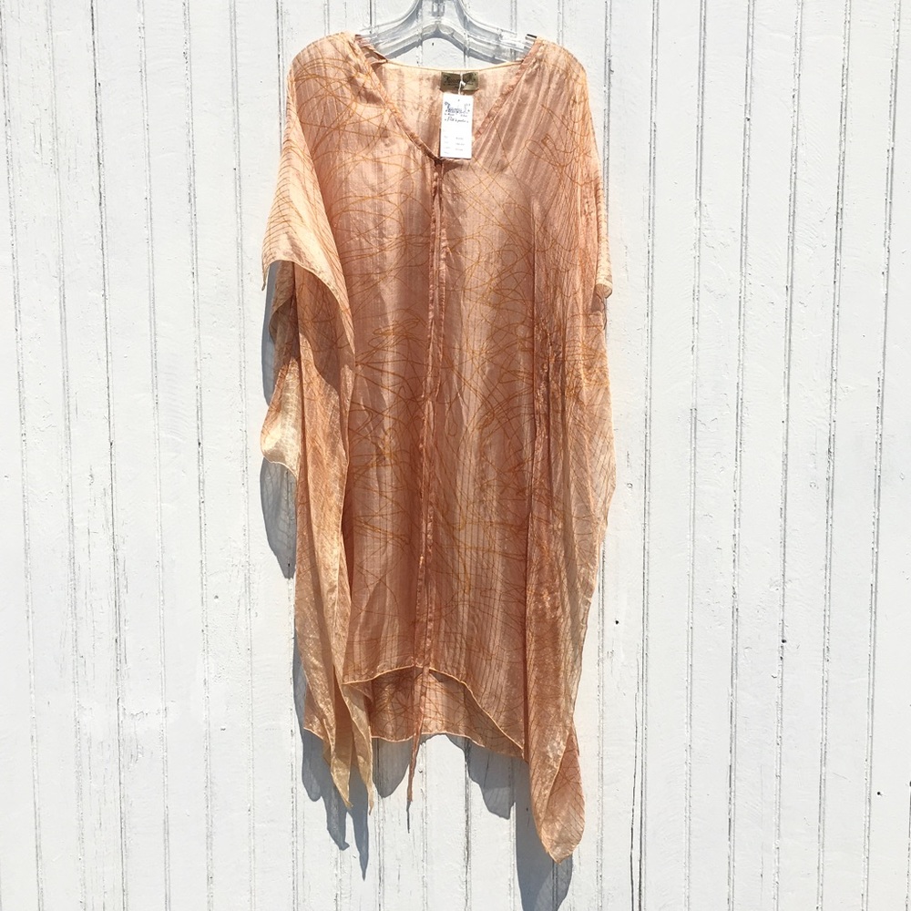 ALLESANDRA SILK KAFTAN
